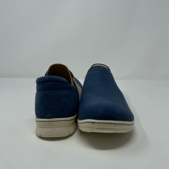 BOC Big On Comfort Seaham Blue Size 9.5 Slip On Comfort Suede Casual Sneaker - Picture 4 of 8